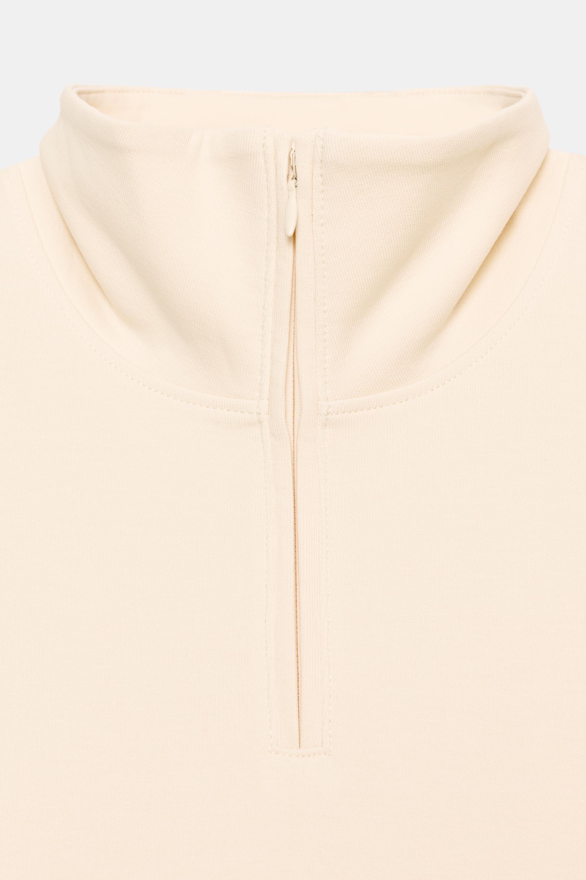 INTERLOCK POLO SWEATSHIRT